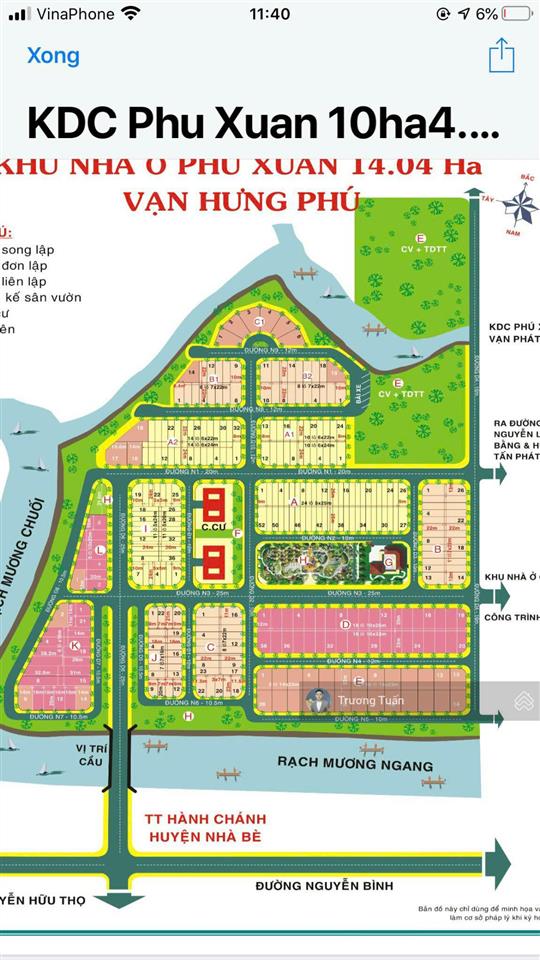 Hiếm có đất biệt thự đơn lập 345m2 view rạch tự nhiên giá 17 tỷ (49,3tr/m2).  tuấn 0939 386 ***