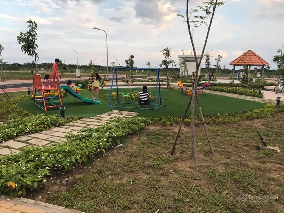 E có sản phẩm lô góc 2 mặt tiền đường tại dự án kdc thái sơn (t&t long hậu)