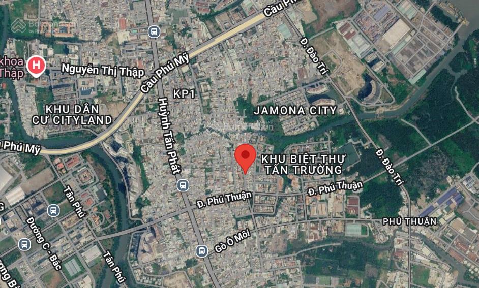 Cho thuê gấp nhà phố mặt tiền đường cao thị chính, p. phú thuận, tp. hcm