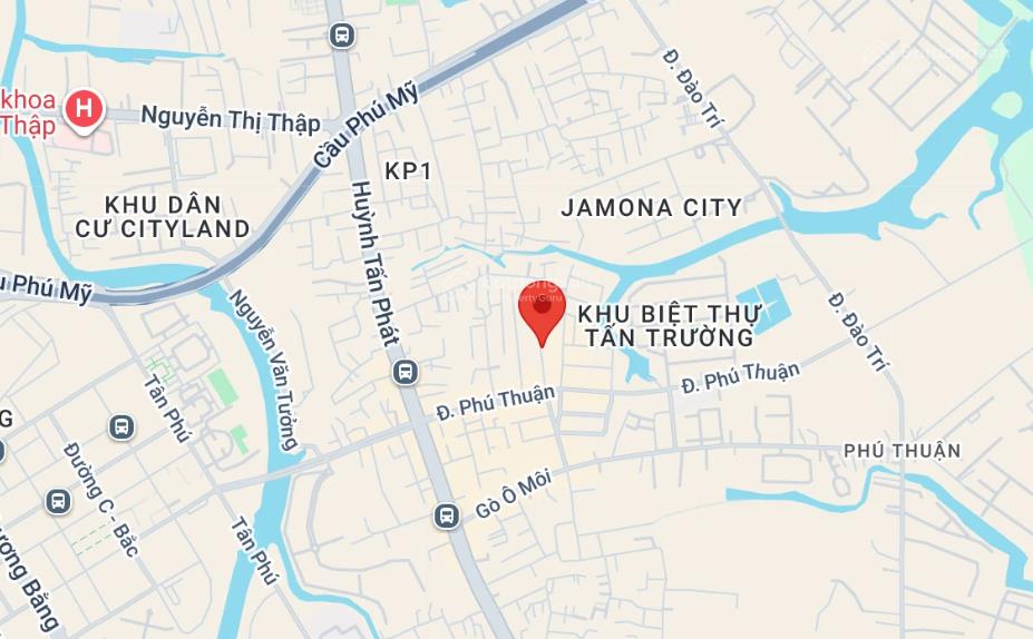 Cho thuê gấp nhà phố mặt tiền đường cao thị chính, p. phú thuận, tp. hcm