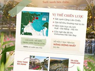 Vinhomes hải vân bay  khu đô thị sinh thái nghỉ dưởng biển làng vân giá chỉ từ 5 tỉ / căn