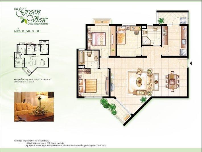 Gấp. chủ gửi bán gấp căn hộ 3pn tầng cao chung cư green view giá 8,6 tỷ rẻ nhất thị trường