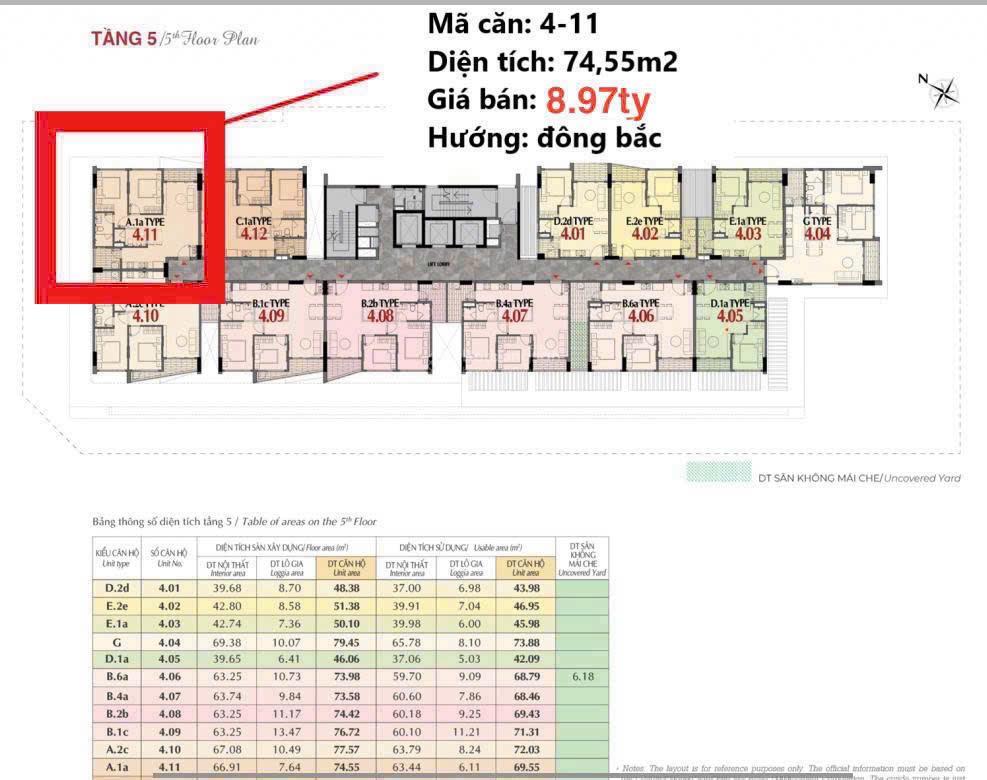 Gấp. chủ gửi bán gấp căn hộ góc 2pn chung cư aurora giá 8,970 tỷ