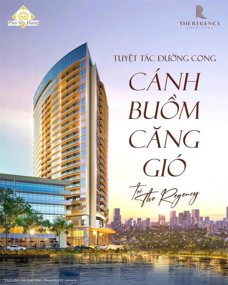 Gấp. chủ gửi bán gấp căn hộ regency phú mỹ hưng, 134m² lầu cao trực diện hồ bán nguyệt giá 31,8 tỷ