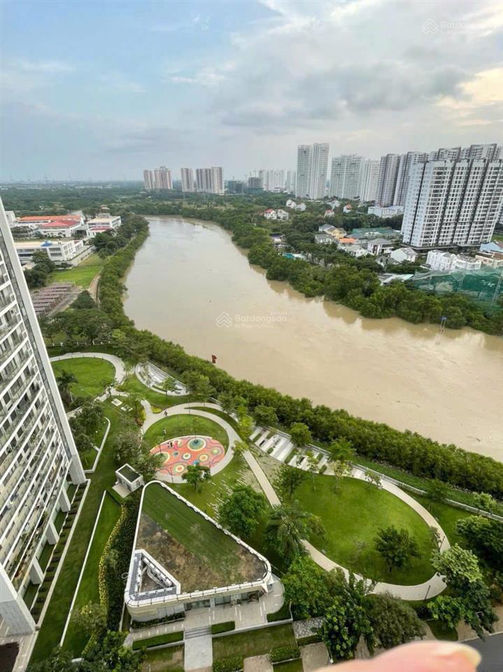 Gấp. cho thuê căn hộ riverpark residence, 3pn, căn góc view sông, giá 52tr/tháng