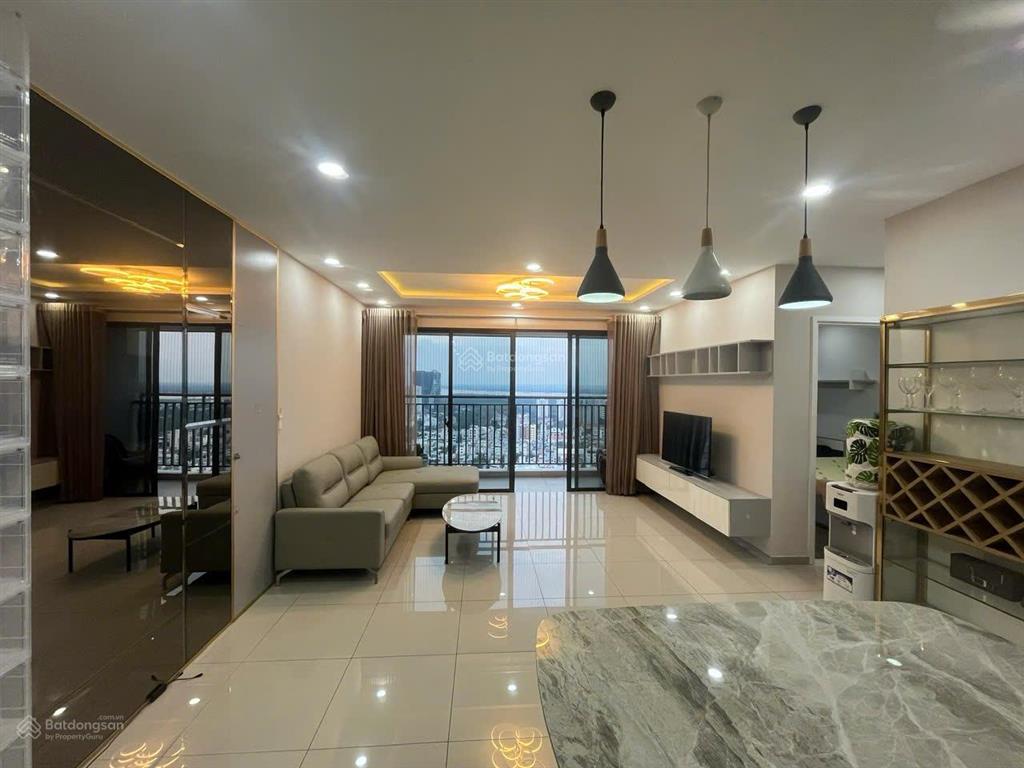 Gấp. cho thuê căn hộ the view, 105m2  2pn1plv2wc tòa t6, tầng cao, nhà đẹp, giá 25tr/tháng