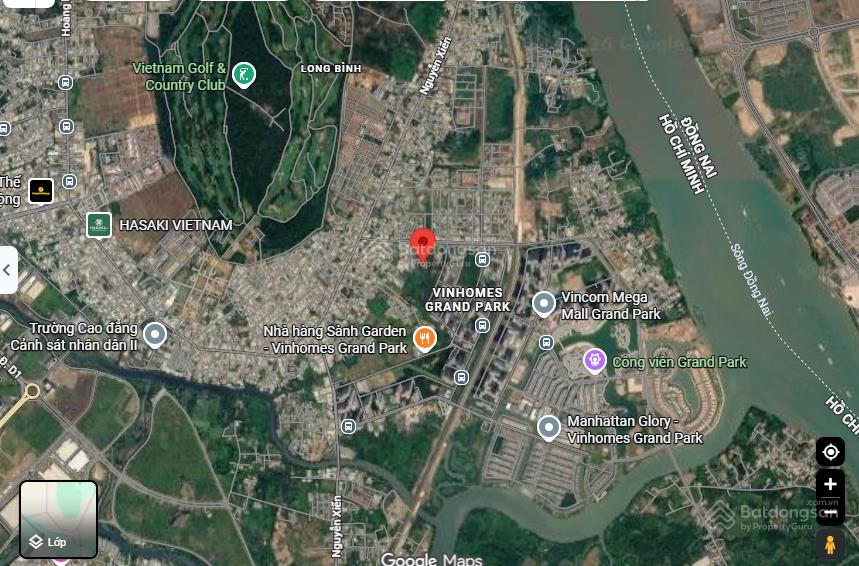 Gấp. bán gấp đất nền phường long bình, kế vinhomes q9, diện tích 4.220m2, có 2064m2 thồ, giá 65 tỷ