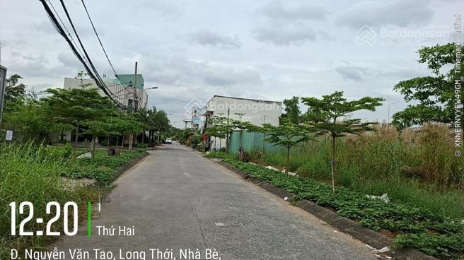 Chủ bán gấp lô đất 136m2 5.5 tỷ đường nguyễn văn tạo  long thới  nhà bè  sổ hồng riêng