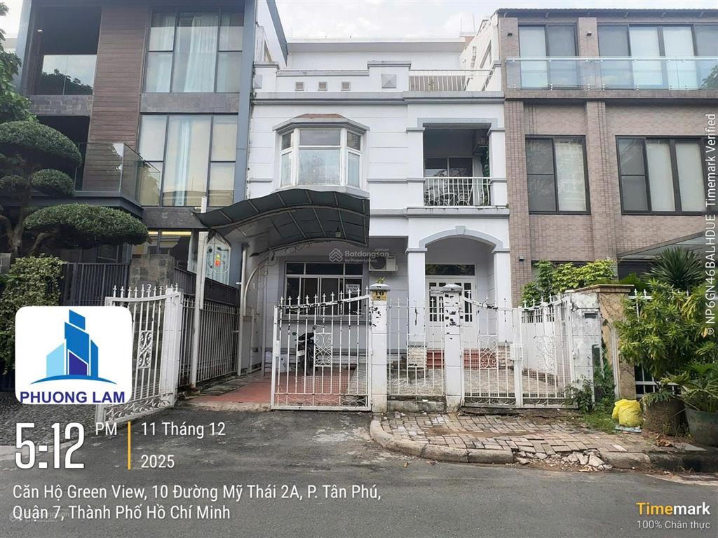 Bán biệt thự phố vườn mỹ thái 2 phú mỹ hưng, quận 7.