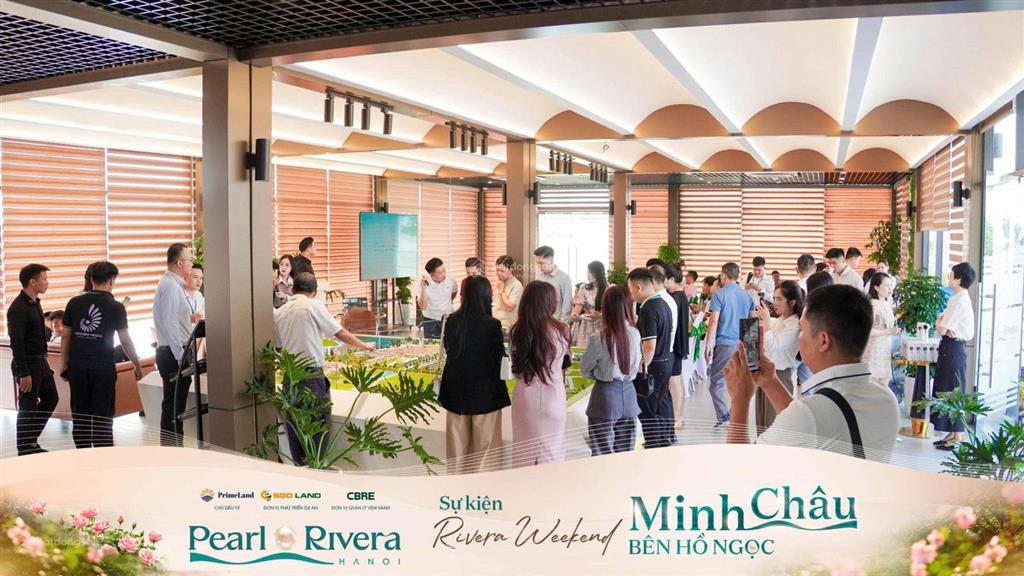 Hàng ngoại giao đặc biệt pearl rivera làng hoa mê linh 107tr/m2, ck 7% view đẹp. 0972 899 ***