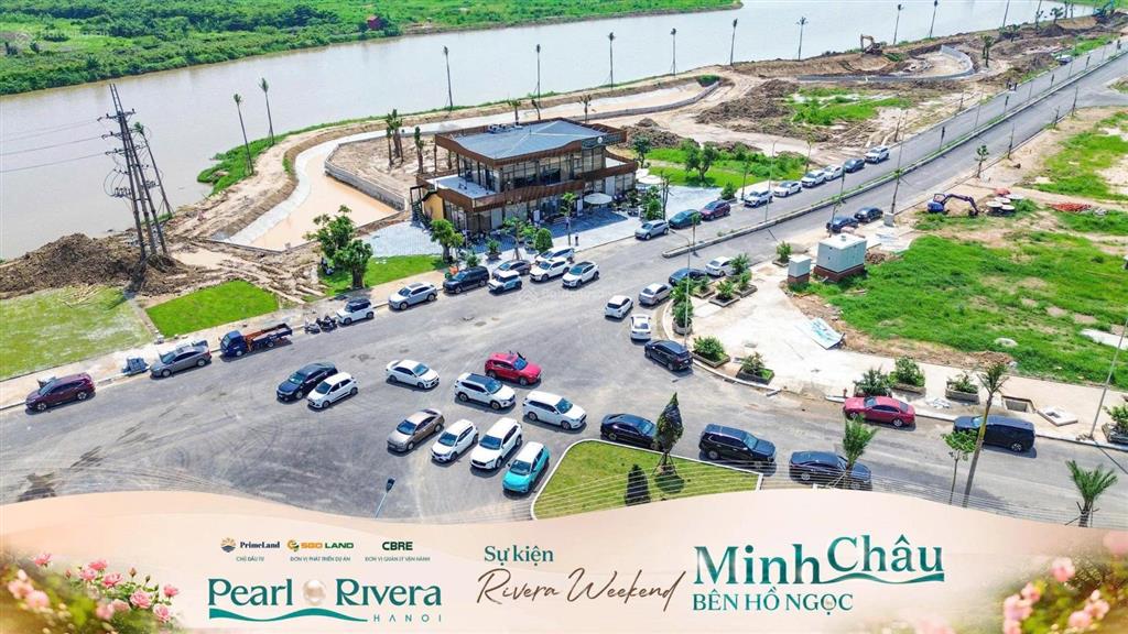 Hàng ngoại giao đặc biệt pearl rivera làng hoa mê linh 107tr/m2, ck 7% view đẹp. 0972 899 ***