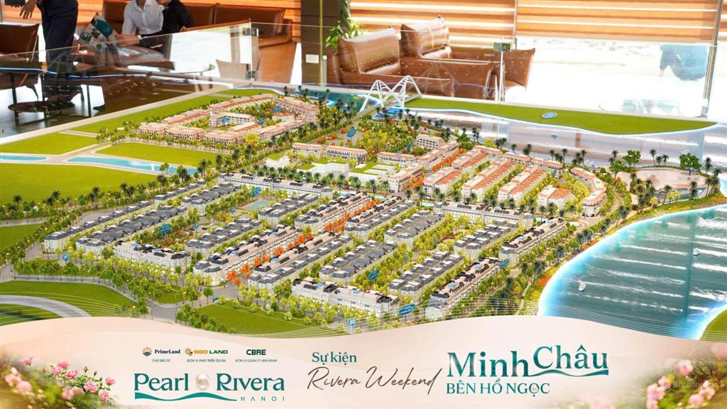Hàng ngoại giao đặc biệt pearl rivera làng hoa mê linh 107tr/m2, ck 7% view đẹp. 0972 899 ***