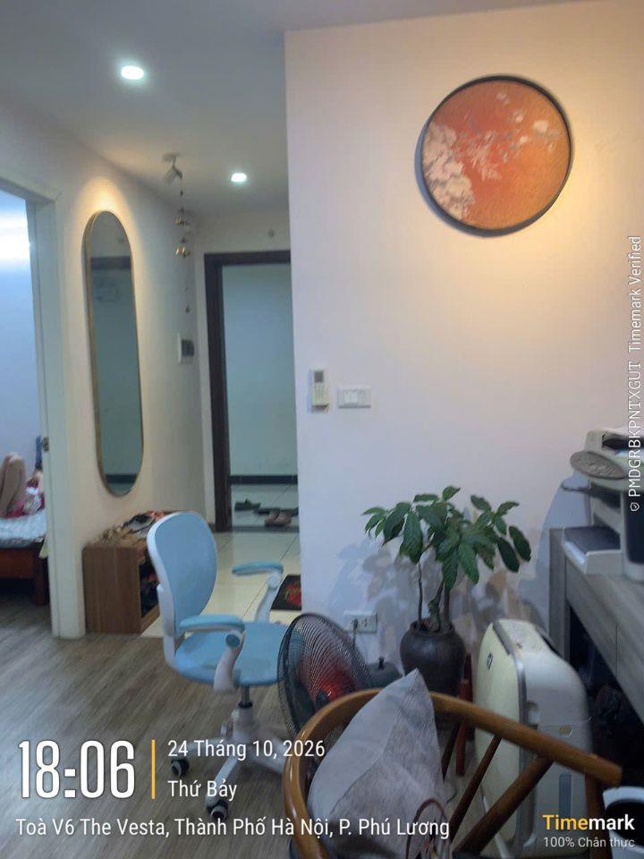 Chính chủ cần bán nhanh căn 2 ngủ 2,5x tỷ chung cư The Vesta - Phú Lương - Hà Đông 0972899510