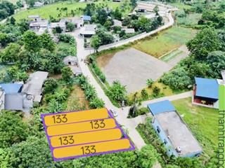 Bán đất phân lô 133m2 kim bôi hòa bình full thổ cư sẵn sổ đỏ  0388 405 ***