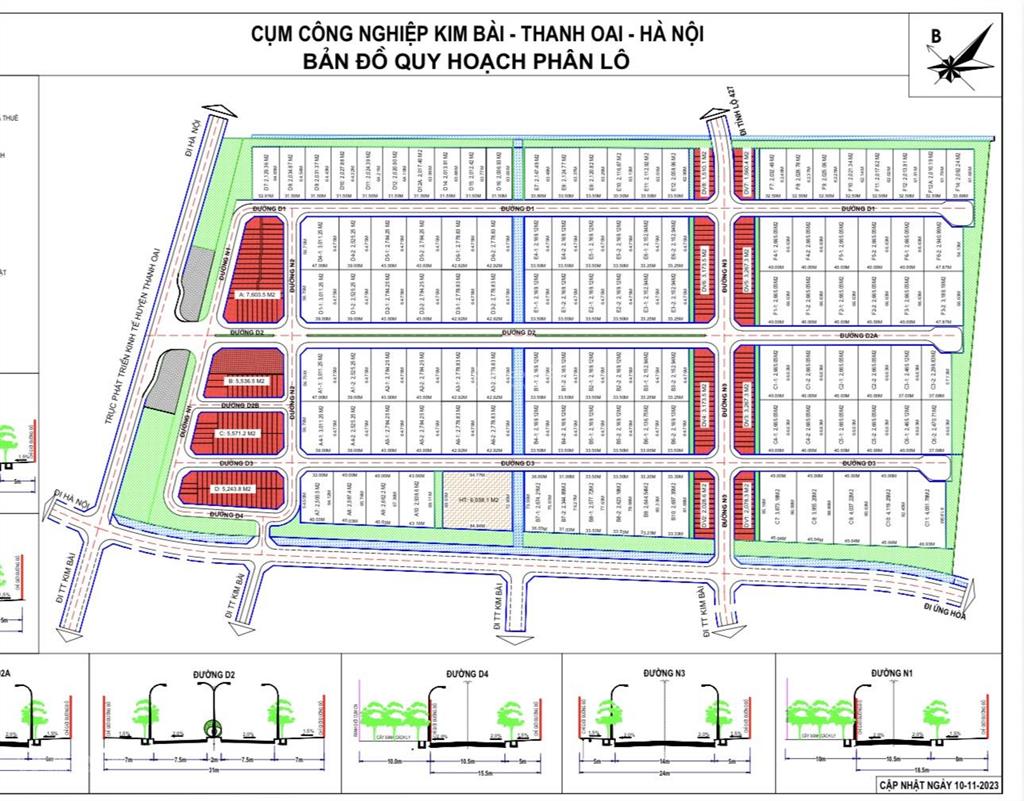 Chính chủ cần bán gấp lô xưởng cụm cn telin park kim bài giá chỉ 8tr/m2  0989 580 ***