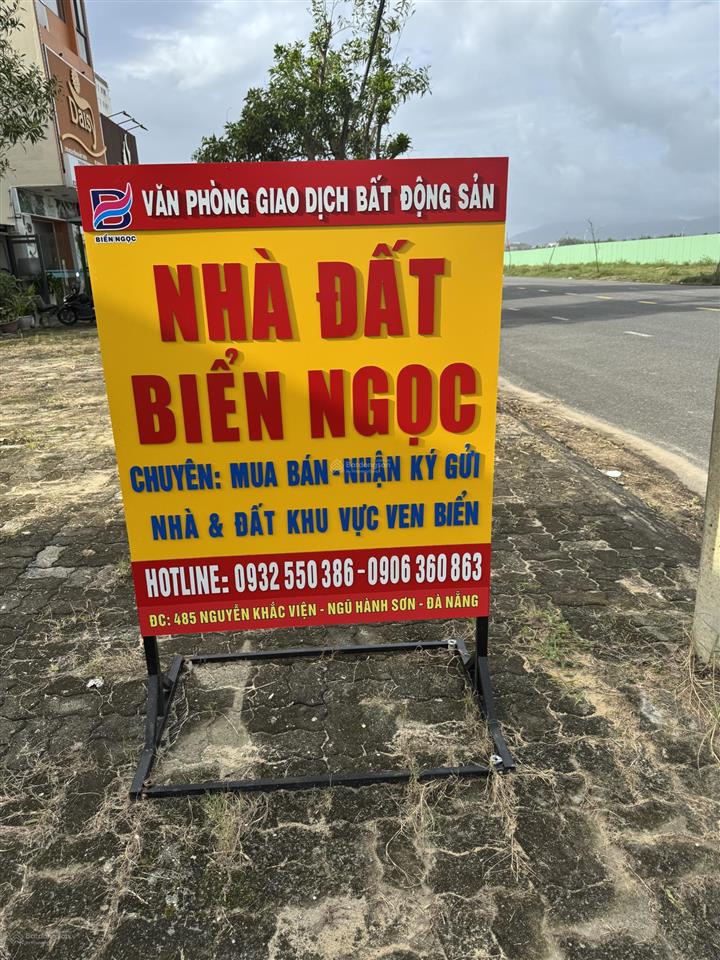 Bán lô thuỷ sơn 1 kẹp cống sát bãi tắm sơn thuỷ   minh tuyết  nhà đất biển ngọc