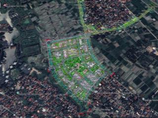 Đẹp nhất đông anh, 160m2 mt 8m, quy hoạch mặt đường vành đai 3 rộng 32m, đối diện bến xe, tháp đôi