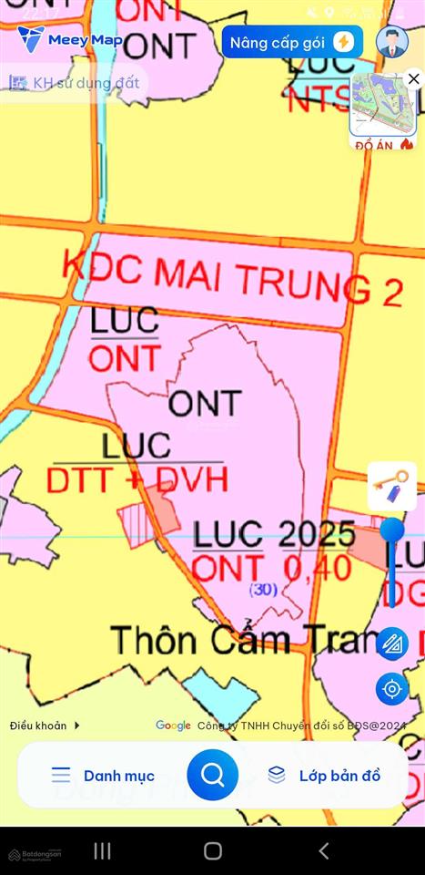 Sở hữu ngay lô 2 mặt tiền đường 5m giáp khu đô thị mới mai trung