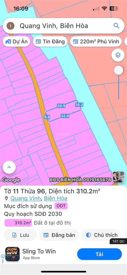Cần bán lô đất 310m2 sổ riêng chính chủ full thổ cư .