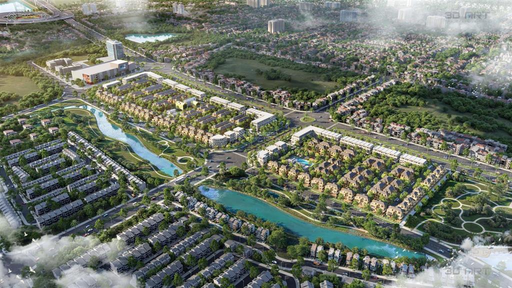 Liền kề 90m2 dự án sol garden, vsip thuỷ nguyên, hải phòng, giá 6,8 tỷ