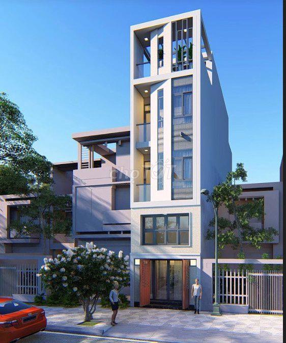 HXH Hoàng Văn Thụ - Út Tịch , 4.4x118m GPXD H 5 lầu[nhà nát)