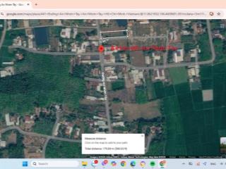 Bán đất mặt tiền 18m an nhơn tây