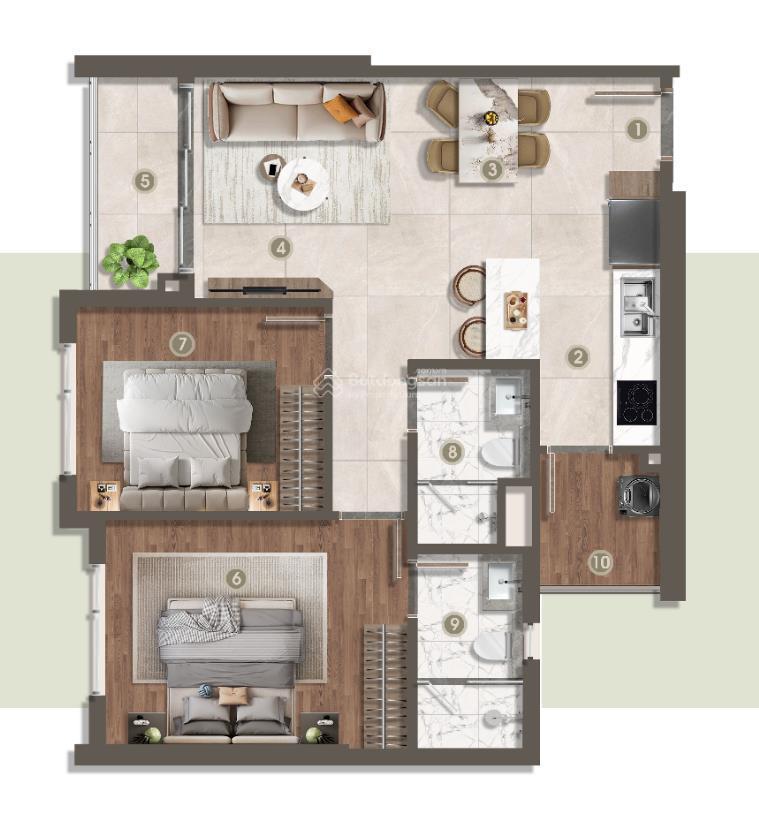 Bán dự án căn hộ cao cấp the privé quận 2, 2pn 81m2 view sông giá tốt thị trường  0938 638 ***
