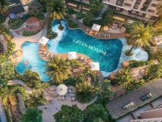 Căn hộ green skyline 1pn+ giáp thủ đức nhà mới hoàn thiện bàn giao full nội thất  0938 638 ***