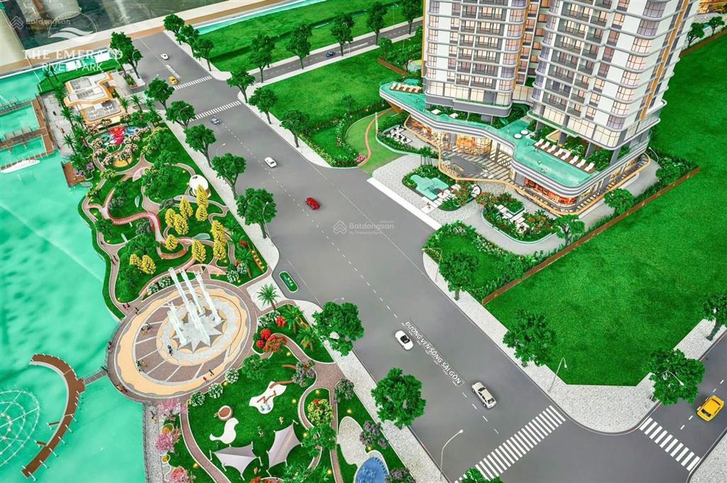 Dự án the emerald river park view sông sài gòn sở hữu bến du thuyền, giá chỉ từ 2.6 tỷ 1 pn 51 m2
