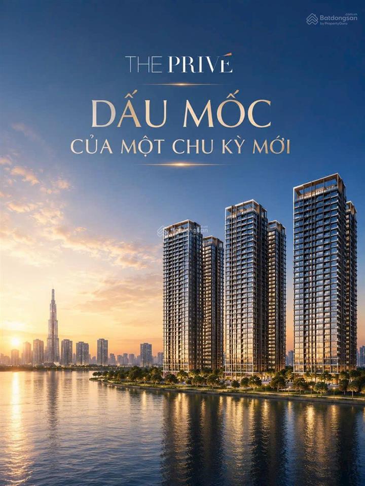 Căn hộ cao cấp the privé 3 pn căn góc view sông sg xem pháo hoa, giá tốt thị trường