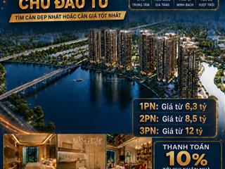 Căn hộ cao cấp the privé 3 pn căn góc view sông sg xem pháo hoa, giá tốt thị trường
