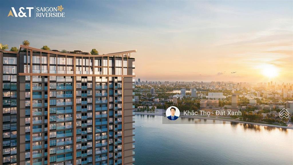 Cắt lỗ 50tr bán nhanh 2pn 65m dự án a&t saigon riverside view sông