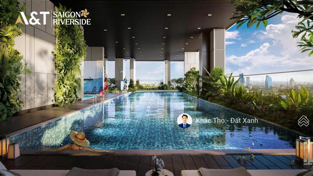 Bán nhanh 2pn góc 70 m², giá 3 tỷ 8 dự án a&t saigon riverside không chênh.