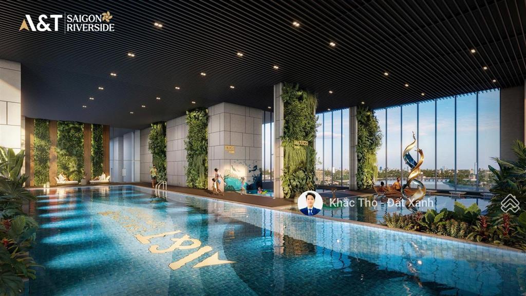 Thanh lý căn resort a&t saigon riverside mặt tiền sông sài gòn, căn 2pn 65m2 chỉ 3,5 tỷ
