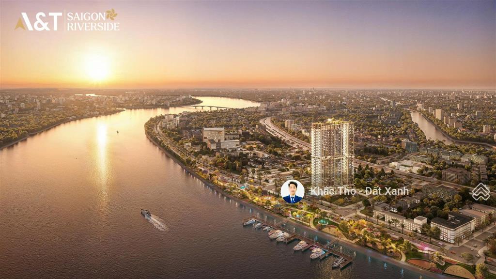 Thanh lý căn resort a&t saigon riverside mặt tiền sông sài gòn, căn 2pn 65m2 chỉ 3,5 tỷ