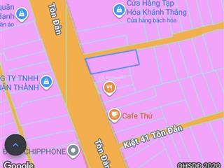 Lô góc mặt tiềb 7m5 tôn đản kẹp kiệt bên hông 3m, dt 122m2