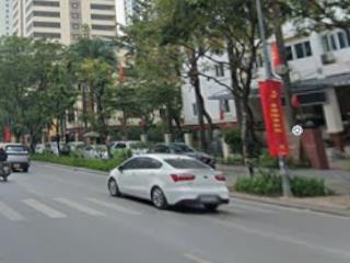 Cho thuê tòa nhà mặt phố huỳnh thúc kháng  mặt tiền 12m hiếm có