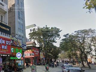 Cho thuê nhà mặt phố chùa láng, đống đa. nhà 65m x3t dưới +hầm, có thang máy