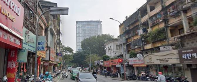 Cho thuê nhà mặt phố núi trúc ba đình. vị trí kinh doanh đỉnh
