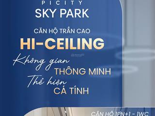 Giỏ hàng tổng picity sky park căn hi  ceiling trần 5,4m, 53  70m2 (ql1a, phạm văn đồng) giá tốt