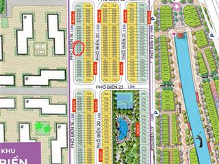 Bán độc quyền shophouse đối diện chung cư phố biển 16 giá 9.3 tỷ vin 3.  0988 652 ***