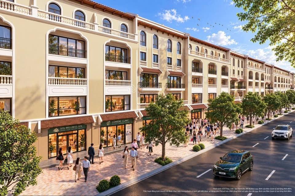Chủ đầu tư mở bán shophouse đối diện 2 tòa văn phòng và gần chung cư giá chỉ 14 tỷ vin cổ loa