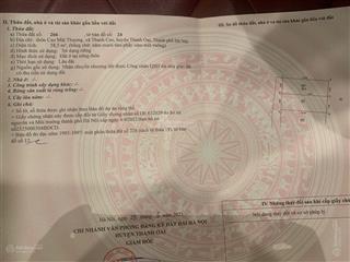 Chính chủ bán 01 mảnh xã bình minh, hà nội