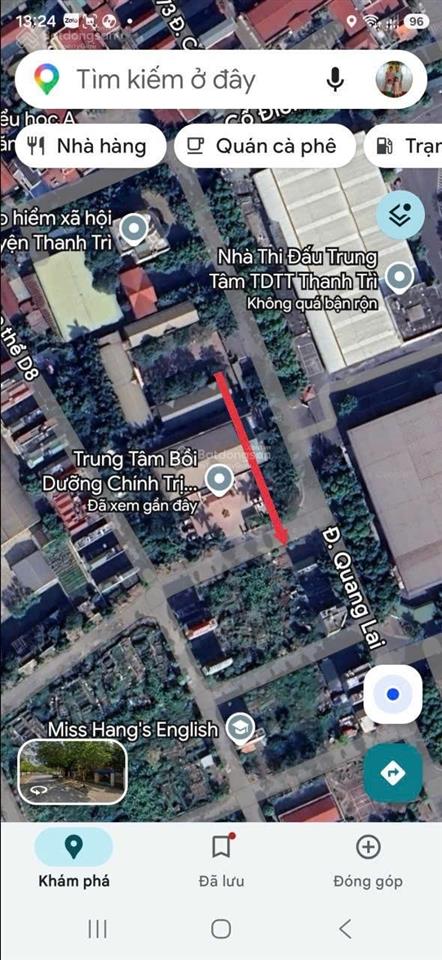 Hơn 7 tỷ có ngay lô đất phân lô tứ hiệp, thanh trì, hà nội