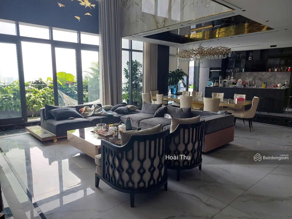 Bán siêu phẩm penthouse 700m2, duplex 3 tầng, chung cư tsq  euroland, nội thất siêu đẹp giá 36tỷ