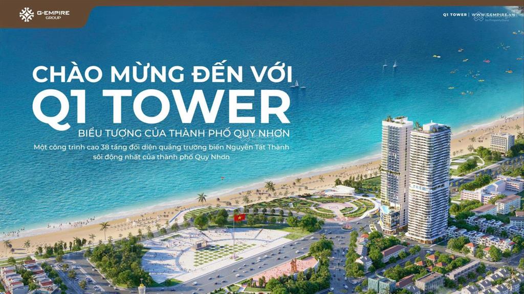 Bán căn hộ chung cư q1 tower, đường ngô mây, 1,8 tỷ, dt 36 m2, căn hộ đẹp nhất quy nhơn