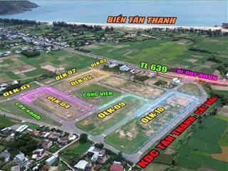 Đất biển ở tân thanh, cát tiến giá 1,45 tỷ, diện tích 8x25m=200m2, đường chính 20m có vỉa hè 4,5m