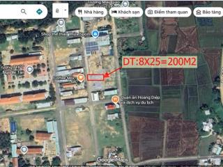 Bán lô đất ngay trường ngô lê tân, cát thành cũ, diện tích 8x25=200m2 giá rẻ 850 triệu