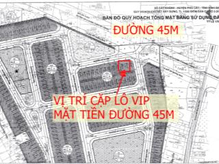 Bán nhanh lô đất ở cát khánh mặt tiền đường 45m, 3,5 tỷ, diện tích 300m2, pháp lý đầy đủ