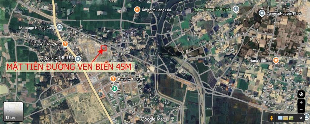 Bán nhanh lô đất ở cát khánh mặt tiền đường 45m, 3,5 tỷ, diện tích 300m2, pháp lý đầy đủ